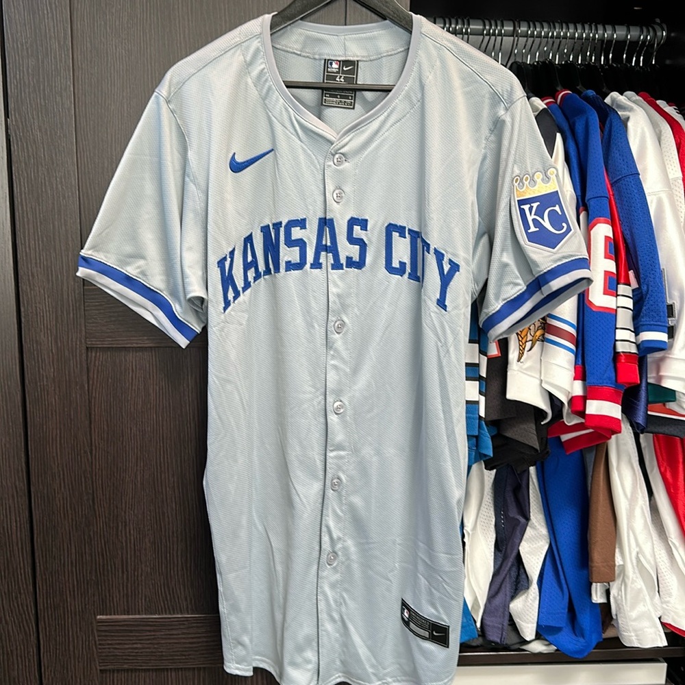 Kansas City Royals Nike 2022 Road Authentic Jersey - Gray 48/XL